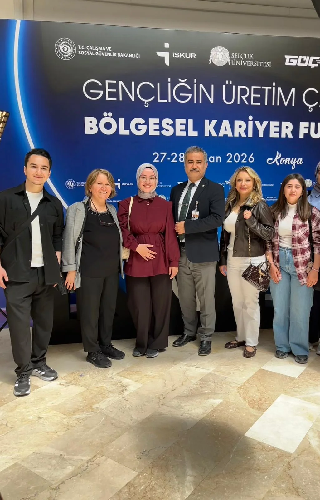 Kulu Sağlık Bilimleri Fakültesi Öğrencileri İKAF'26 Kariyer Fuarı'nda